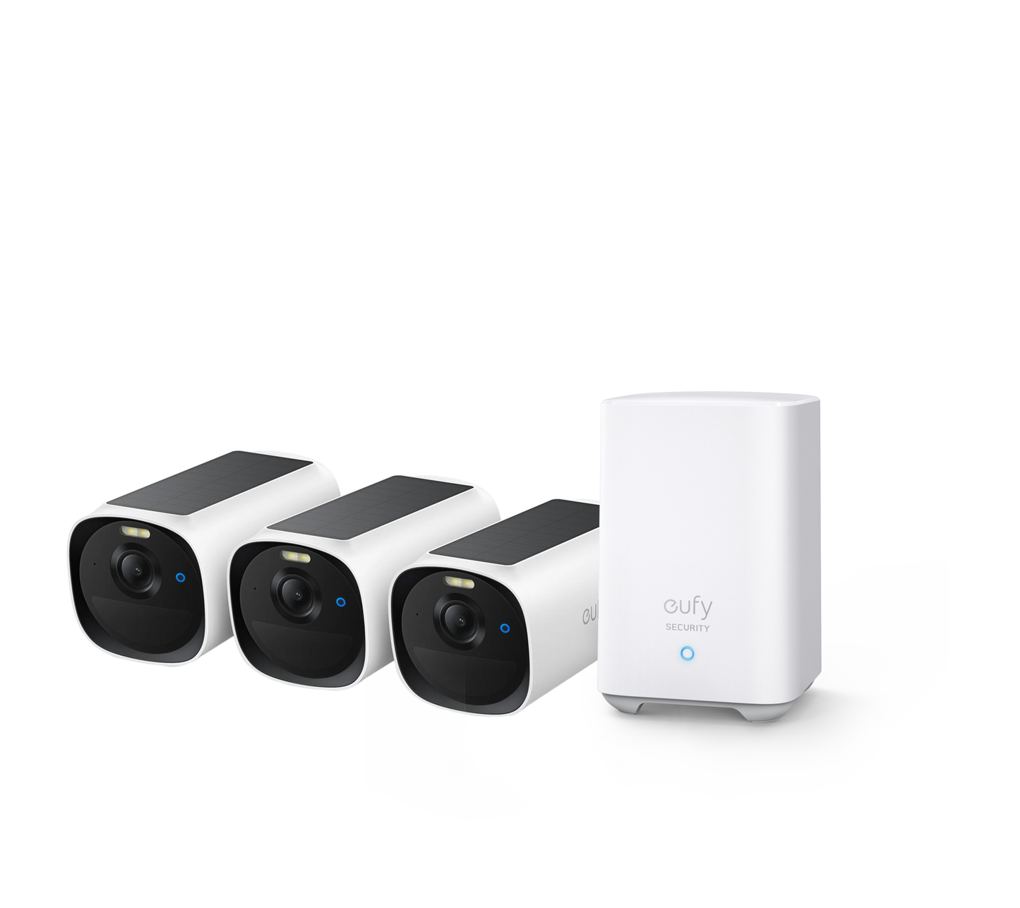 eufyCam E40 3-Cam Kit + HomeBase S280