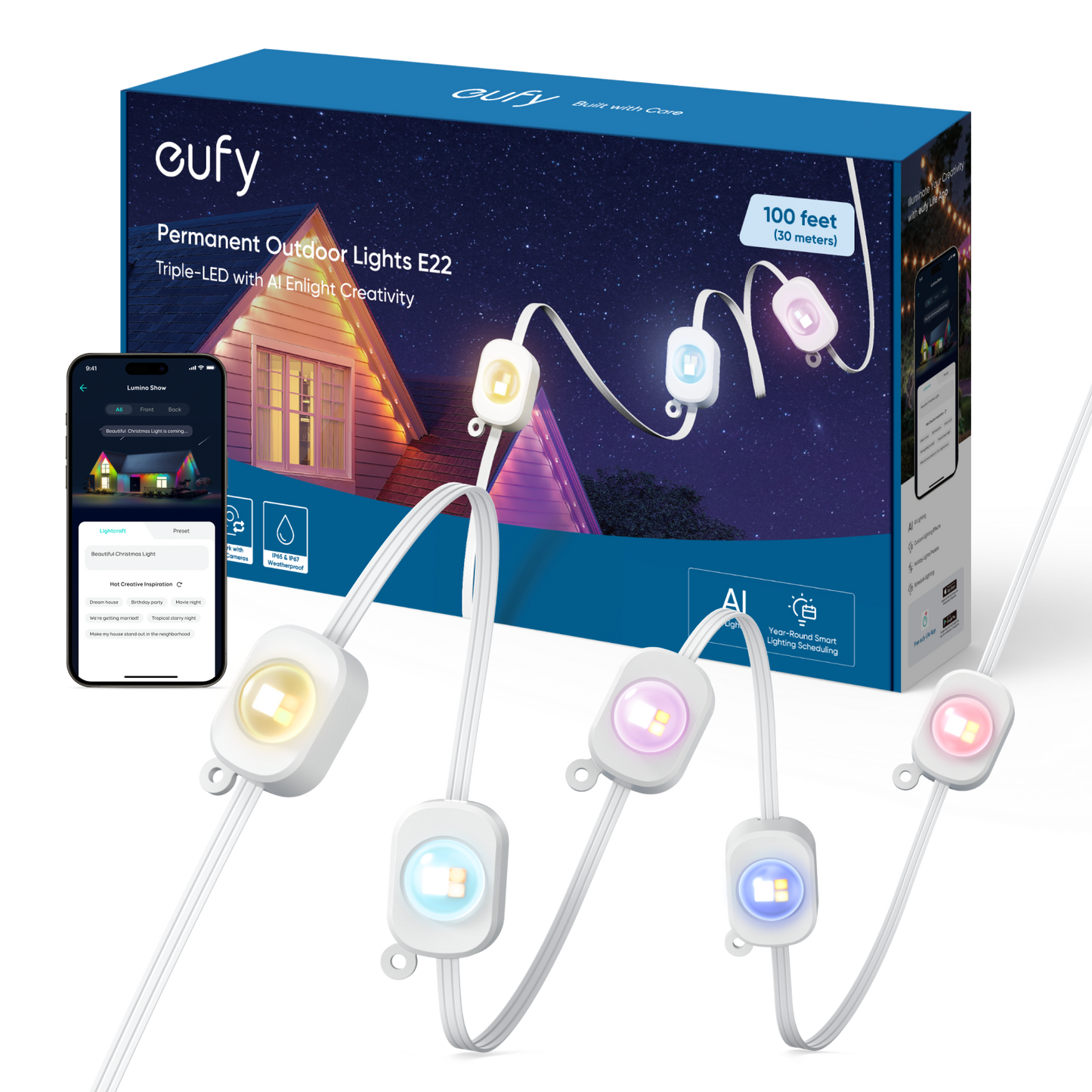 eufy Permanent Outdoor Lights E22 - 30m