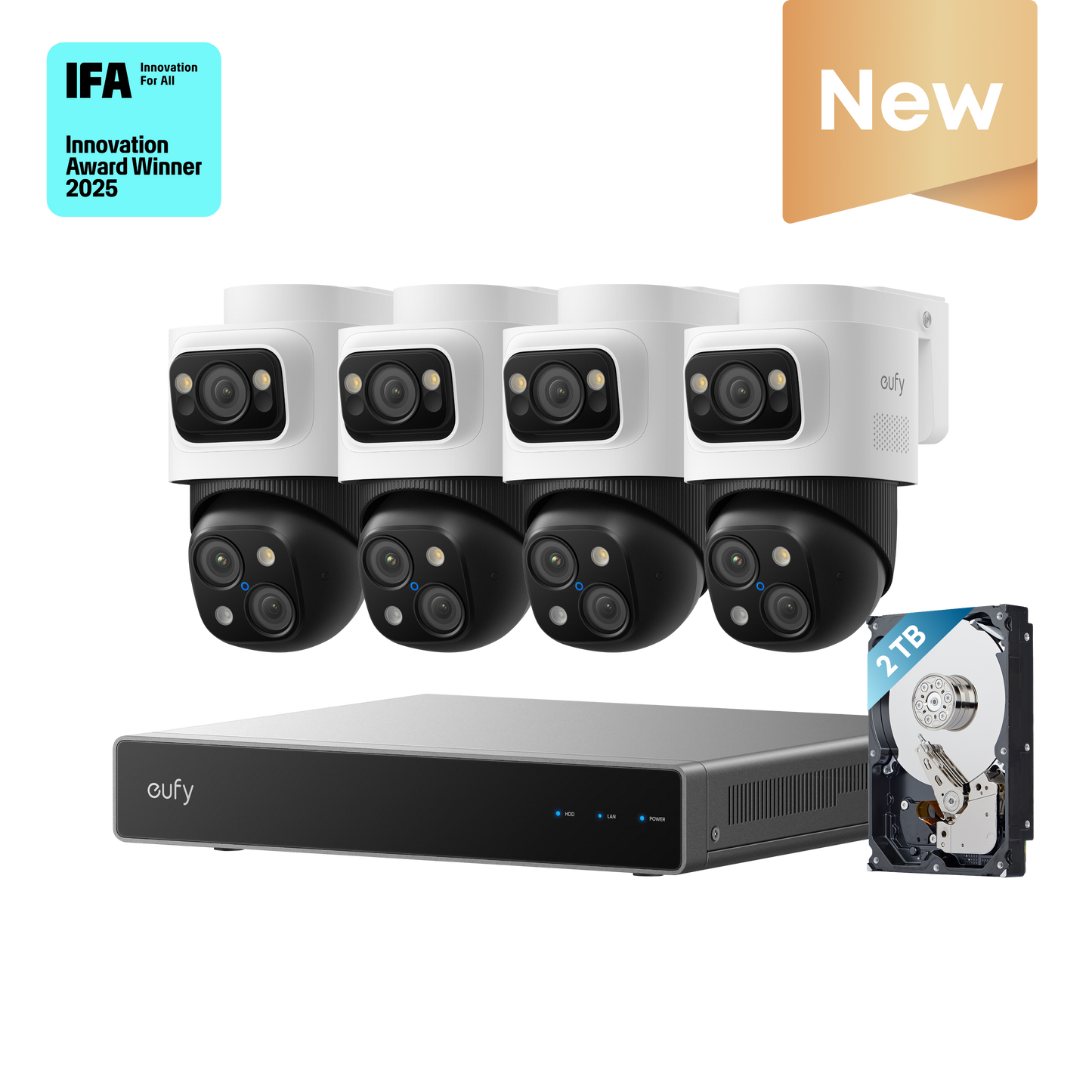 eufy PoE NVR Security System S4 Max