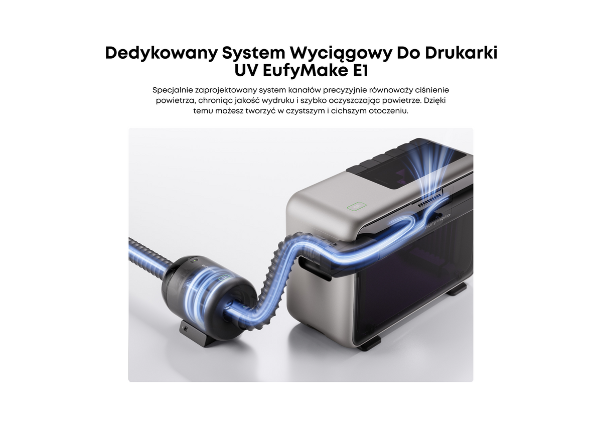 Wentylator wyciągowy eufyMake