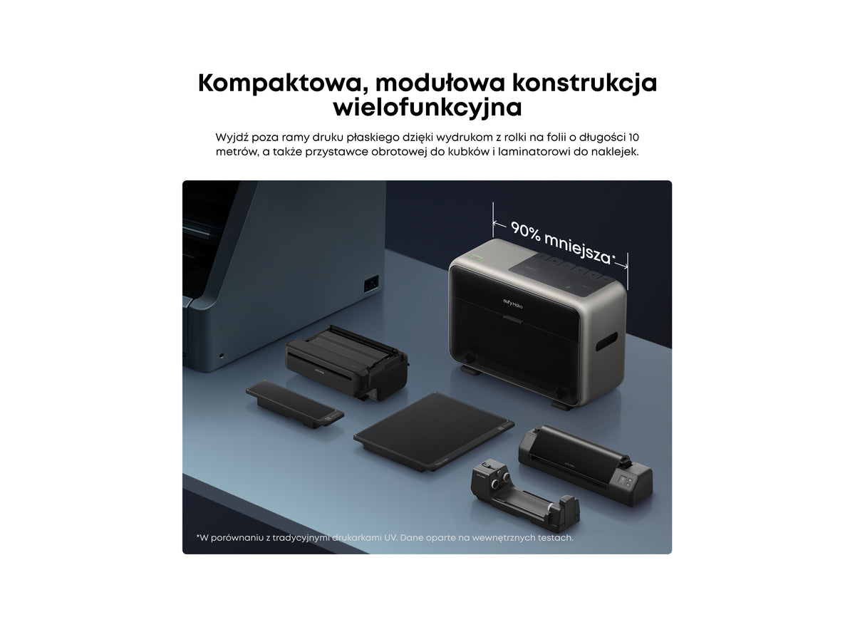 Drukarka UV eufyMake E1: pierwsza osobista drukarka z teksturą 3D